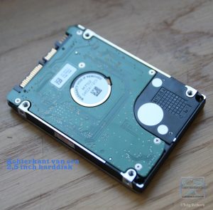 Interfaceboard van een 2,5" harddisk